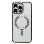 Задняя накладка SM027 SafeMag для iPhone 15 Pro Max (titanium) (232340)