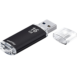 USB 16Gb Smart Buy V-Cut Black
