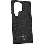 Задняя накладка SANTA BARBARA KNIGHT для Samsung Galaxy S24 Ultra Black KeePhone Combo Set