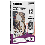 Алмазная фотомозаика Qbrix Vintage A4 беж