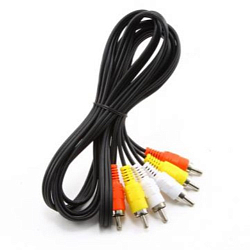 Кабель 3RCA <--> 3RCA  1.8м GRMBIRD (CCV-539)