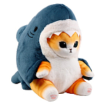 Мягкая игрушка «Котик-акула», 35 см 9934357