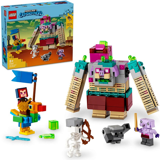 Конструктор LEGO Minecraft 21257 Столкновение с Пожирателем