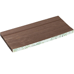 Когтеточка из картона с кошачьей мятой «Мятная зелень», 45 см × 20 см × 3 см