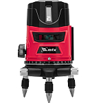 Лазерный уровень CRX-30G, 30 м, зеленый луч, батарейки, резьба 5/8"// MTX