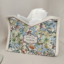 Салфетница Бежевые цветы