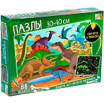 Пазлы светящиеся «Земля до начала времён», 88 деталей 4659848