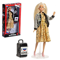 Кукла-модель «Злата в Москве» с аксессуарами, серия Вокруг света