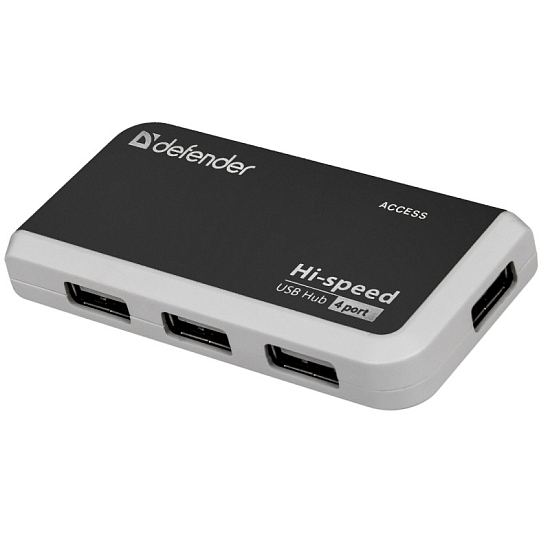 USB-Хаб DEFENDER QUADRO INFIX, 4 порта
