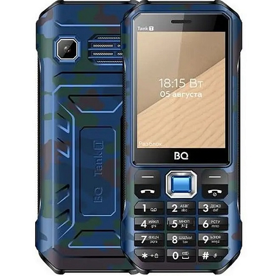 Телефон BQ 2824 Tank T Camouflage Blue (Уценка)