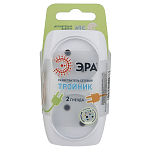 Тройник 2гн. ЭРА SP-2-W белый