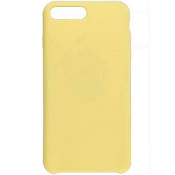 Задняя накладка STR для iPhone 7 Plus Soft Touch (желтый) 4