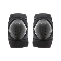 Наколенники мотоциклетные, взрослые, цвет черный, набор 2 шт NK 85   6300805