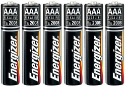 Элемент питания ENERGIZER LR03 BL-6