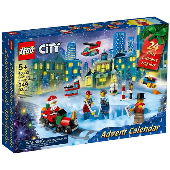 Конструктор LEGO City 60303 City Новогодний календарь