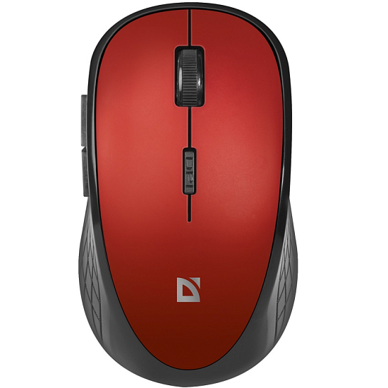 Мышь БП DEFENDER MM-415 красный, USB