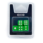 Набор кубиков Stuff-Pro (D6 12 мм 5 шт зелёные)