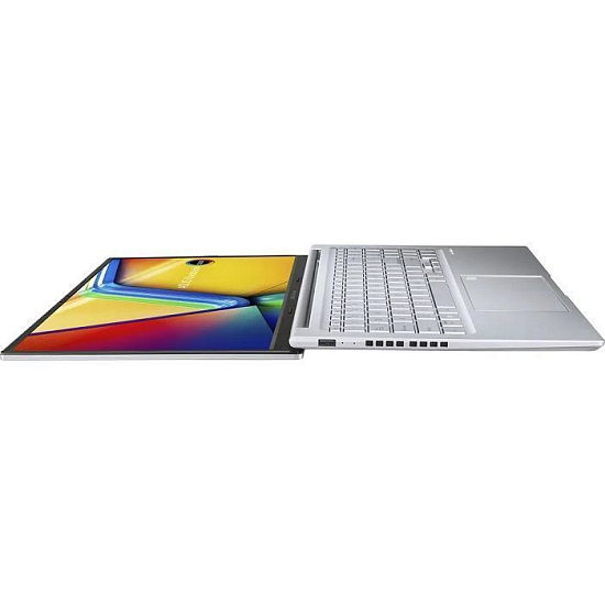 Ноутбук 15.6" ASUS VivoBook X1504VA-BQ287 (Intel Core i5-1335U/ 16 GB/ SSD 512 GB/ DOS) (90NB10J2-M00BU0), Silver
