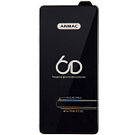 Противоударное стекло 6D ANMAC для Samsung Galaxy A73 Black без упаковки (1137293)