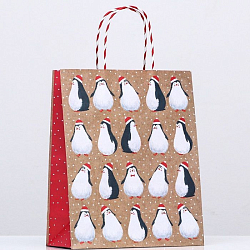Пакет подарочный "Пингвины" 26 х 32 х 12 см 9911110
