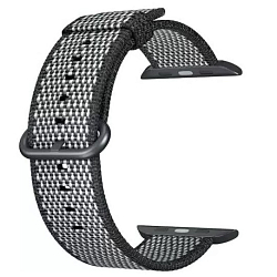 Нейлоновый ремешок LYAMBDA Polis для Apple Watch 38/40 mm Black