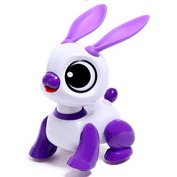 Робот - питомец «Кролик», световые и звуковые эффекты, работает от батареек