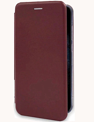 Чехол футляр-книга XIVI для Honor 10, Fashion Case, на магните, экокожа, винный