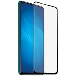 Противоударное стекло DF для Xiaomi Redmi Note 9 DF xiColor-78 (black)