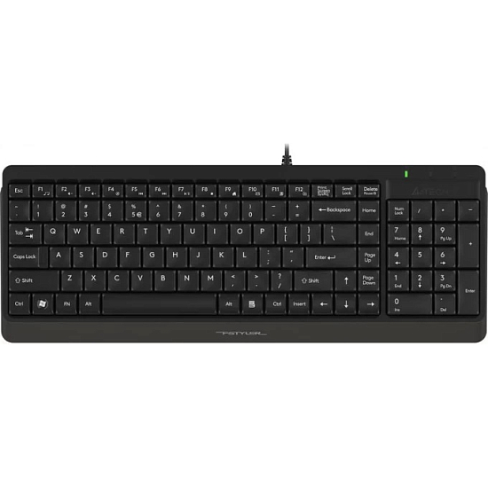Клавиатура A4TECH Fstyler FK15 черный USB