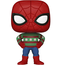Фигурка Funko POP! Bobble Marvel Holiday Spider-Man in Sweater (1284) 72190