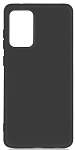 Силиконовый чехол DF для Samsung Galaxy A72 (4G/5G) DF sOriginal-28 (black) с микрофиброй