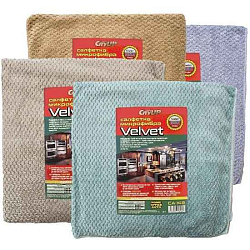 Салфетка микрофибра CityUP СA-169 VELVET  (70/70см)
