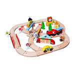 Железная дорога, 60 элементов, в собран. Виде: 48×46 см, в пластиком боксе 5099551