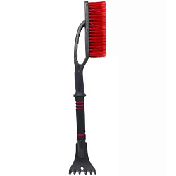 Щетка для снега №20, разборная, 61см, мягкая ручка,распущенная щетина, морозостойкая