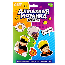 Алмазная мозаика-стикер «Аниме»