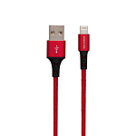 Кабель USB <--> Lightning  1.0м BOROFONE BX20 красный