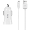 Авто ЗУ 2USB 1.5A HOCO Z2 белый