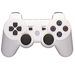 Геймпад БП для SONY PS3 Dual Shock White (не оригинал)