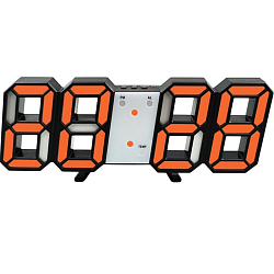 Часы электронные настольные "Цифры", красная индикация, 9 x 23 см, от USB 7570233