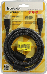 Кабель HDMI <--> HDMI  2.0м DEFENDER HDMI-07PRO HDMI, ver 1.4