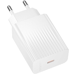 Сетевое ЗУ 1Type-C 3A BOROFONE BAS75A White, 30W
