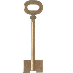 Заготовка ключа ДВ-11 100*27,4*17,7 мм. лат., б/п