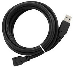Кабель-удлинитель USB  3.0м EXPLOYD EX-K-1481 черный