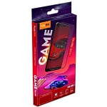 Противоударное стекло FAISON для SAMSUNG Galaxy M31, GL-16, Game, матовое, черное, полный клей