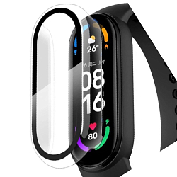 Защитный корпус NONAME для Xiaomi Mi Band 7 прозрачный