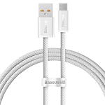 Кабель USB <--> Type-C 1.0м BASEUS Dynamic Series, белый, 100W (CALD000602)