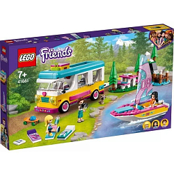 Конструктор LEGO Friends 41681 Лесной дом на колесах и парусная лодка