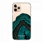Задняя накладка GRESSO для iPhone 11 Pro. Коллекция "Drama Queen". Модель "Green Agate".