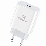 Сетевое ЗУ 1Type-C FaizFULL FC216 белый, 25W