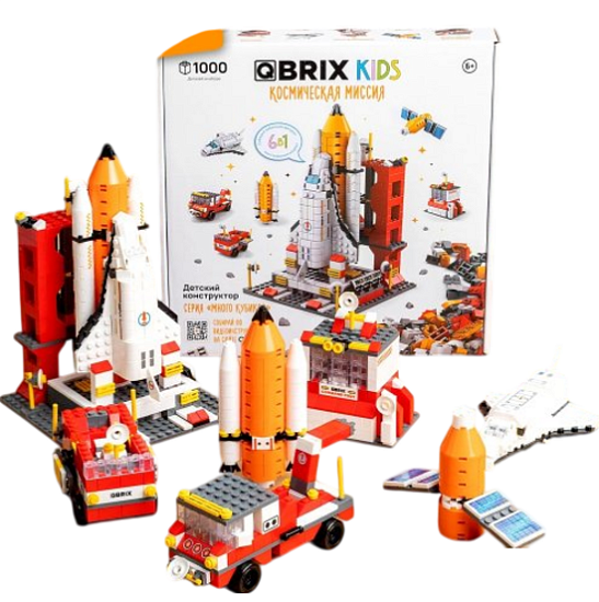 Конструктор QBRIX KIDS Космическая миссия